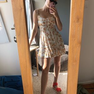 EUC mink pink emelie mini dress